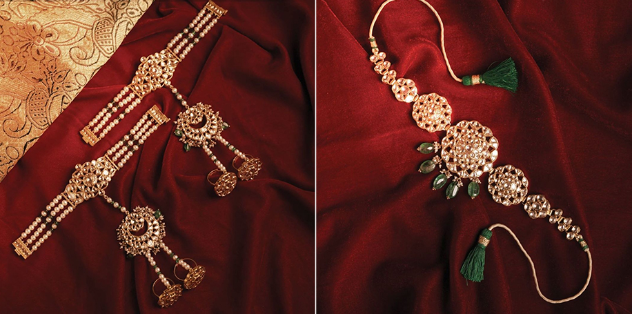 Jewellery for Laxmi Puja