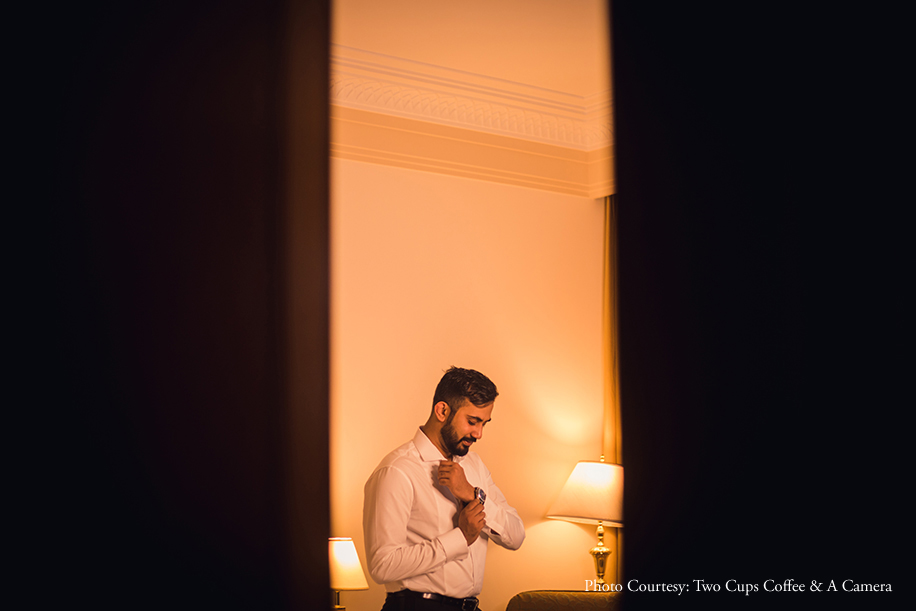 A 'Cherry Blossom' themed reception was a highlight of this elegant wedding in Mumbai A 'Cherry Blossom' themed reception was a highlight of this elegant wedding in Mumbai