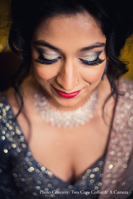 A 'Cherry Blossom' themed reception was a highlight of this elegant wedding in Mumbai A 'Cherry Blossom' themed reception was a highlight of this elegant wedding in Mumbai