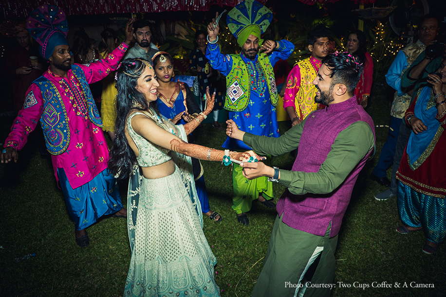 A 'Cherry Blossom' themed reception was a highlight of this elegant wedding in Mumbai A 'Cherry Blossom' themed reception was a highlight of this elegant wedding in Mumbai