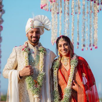 Inspired by local Rajasthani art and the bride’s Keralite heritage – this fusion wedding featured picture-perfect designs and floral setups