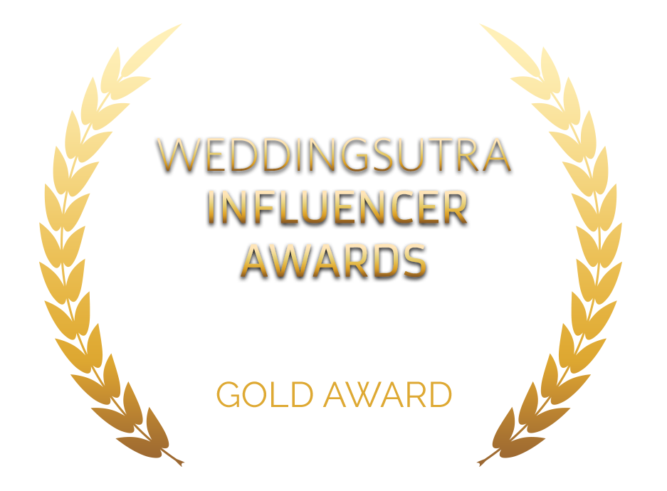 WeddingSutra Influencer Awards 2022 - Gold Award