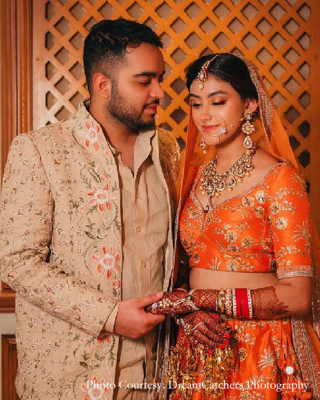 Orange Lehenga