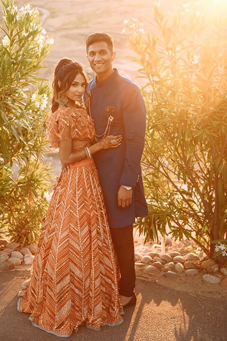 Orange Lehenga