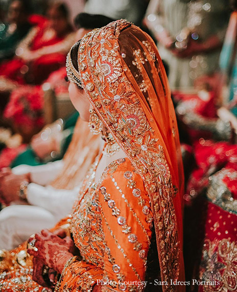 Orange Lehenga