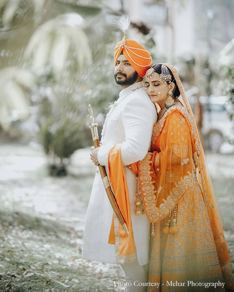 Orange Lehenga