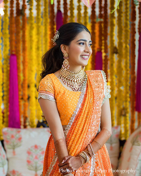 Orange Lehenga