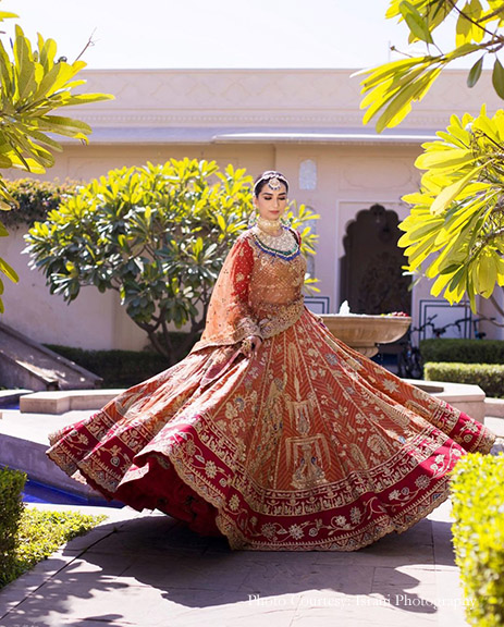 Orange Lehenga