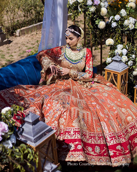 Orange Lehenga