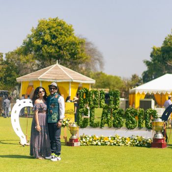 Hosted at Rambagh Palace, Jaipur, this destination celebration curated by Foreign Wedding Planners was high on style!
