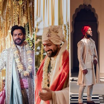 Celebrity grooms in 2021 who stole our hearts with their wedding outfits