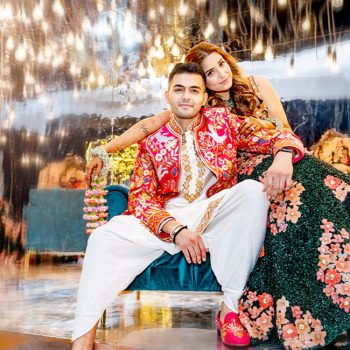 Serving tons of design inspiration with a glam mehndi and a regal wedding – this couple’s union was a spectacular celebration!