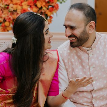 Brimming with the exuberant colors and flavors of India, this wedding wove a unique story of love!
