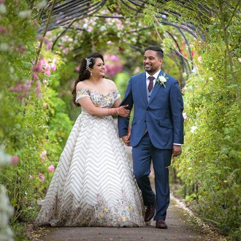 This couple’s outdoor wedding at a historic Georgian mansion was picture-perfect!