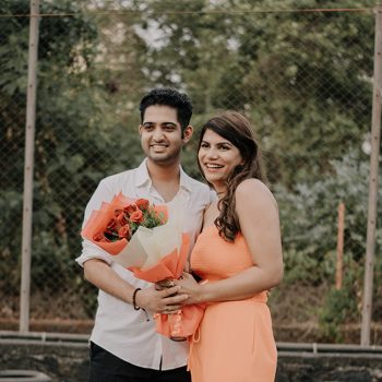 This bride-to-be left no stone unturned as she planned a romantic wedding proposal at a Go-Karting arena for her beau!