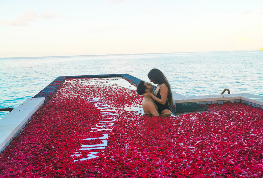 Proposal in the Maldives
