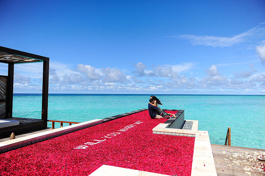 Proposal in the Maldives