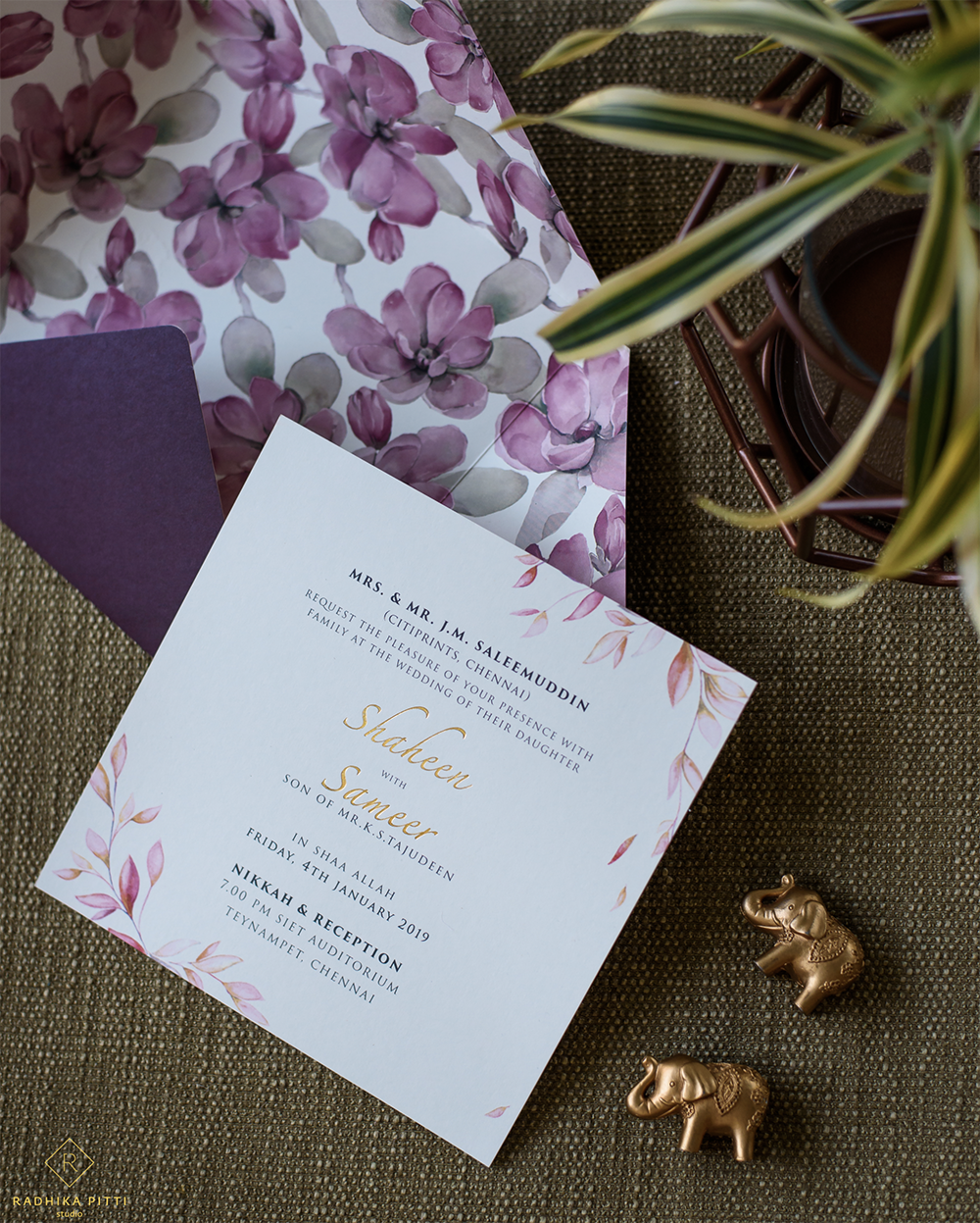 Radhika Pitti Studio Wedding Cards, Wedding Invitations & Stationery