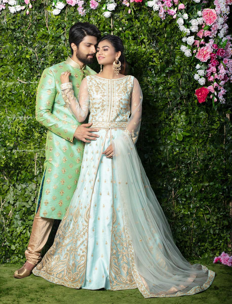 Manyavar - Give your pre-wedding look a twist by taking an... | Facebook