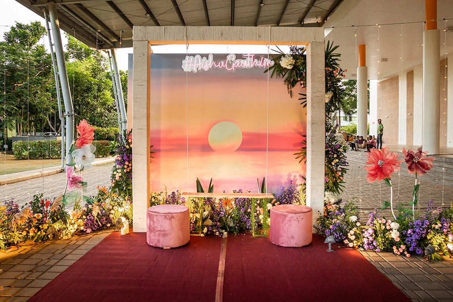 Aishwarya Subha and Gautham Sethuraman, Grande Bay Resort and Spa Mahabalipuram