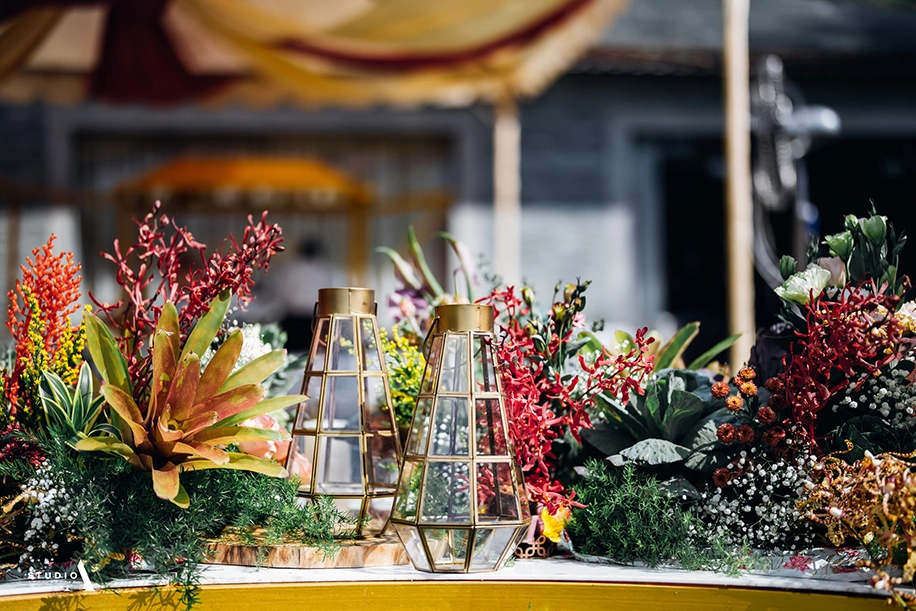 Aishwarya Subha and Gautham Sethuraman, Grande Bay Resort and Spa Mahabalipuram
