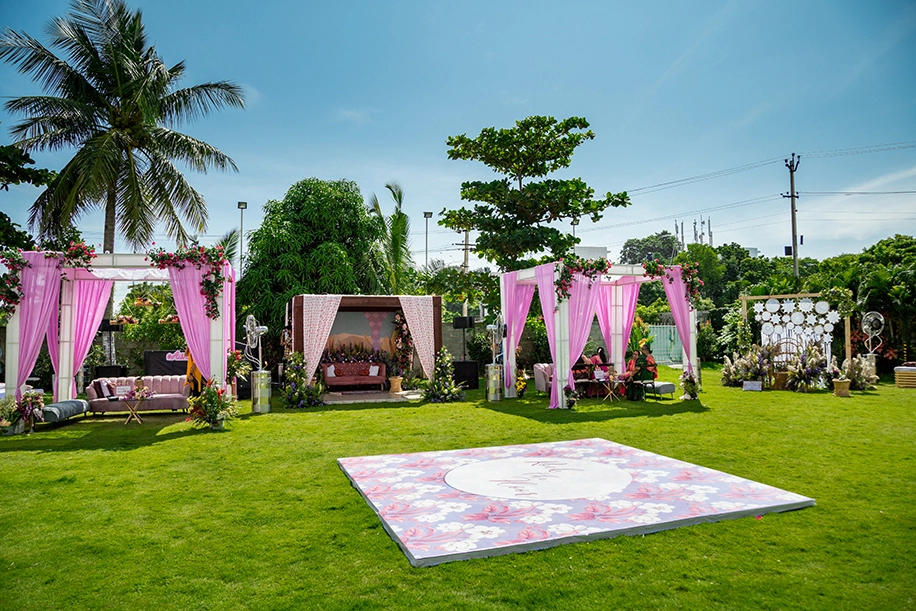 Aishwarya Subha and Gautham Sethuraman, Grande Bay Resort and Spa Mahabalipuram