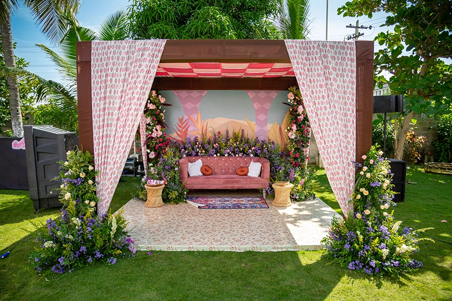 Aishwarya Subha and Gautham Sethuraman, Grande Bay Resort and Spa Mahabalipuram