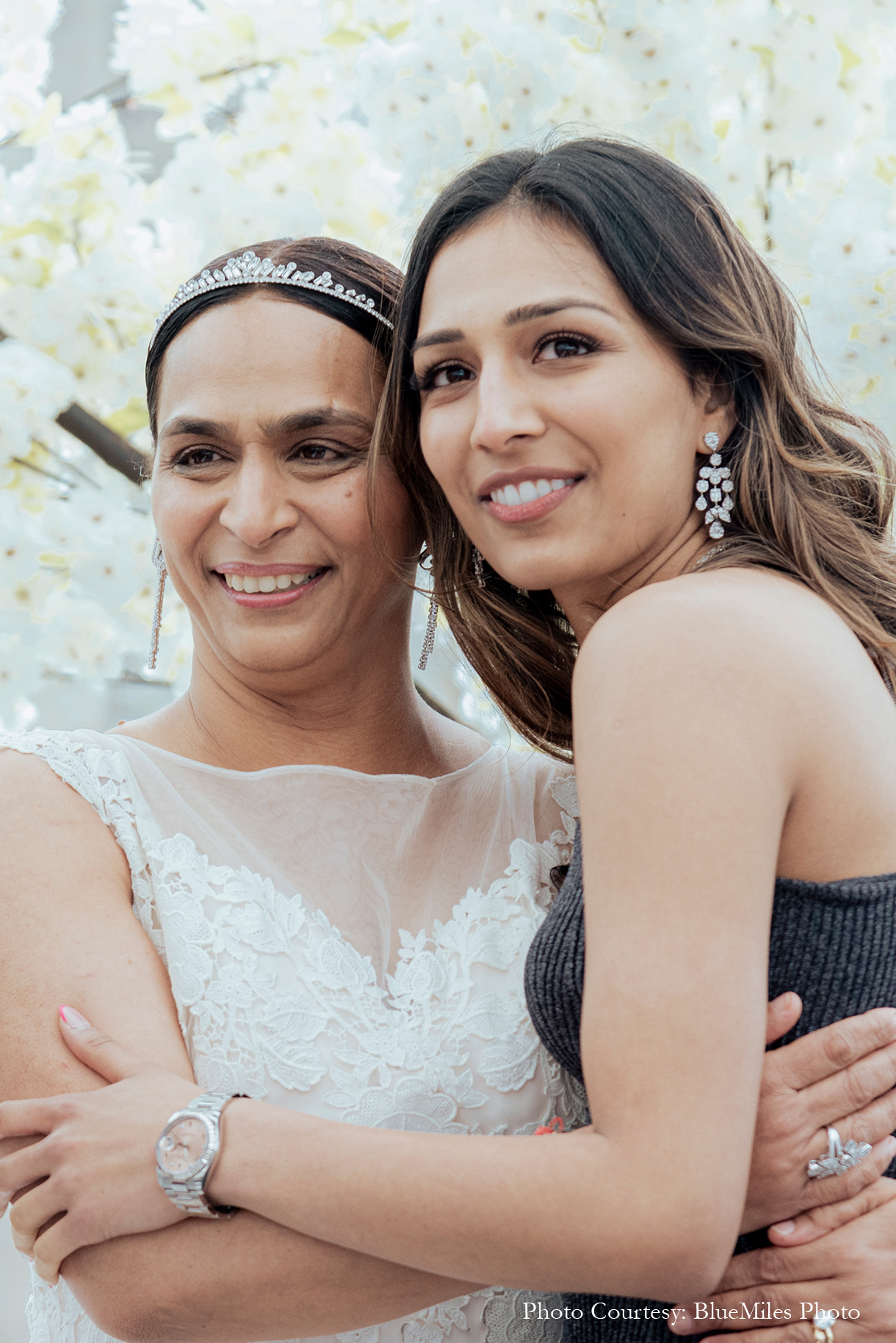 A whimsical white wedding in Belgium - Celebrating 25 years of love!