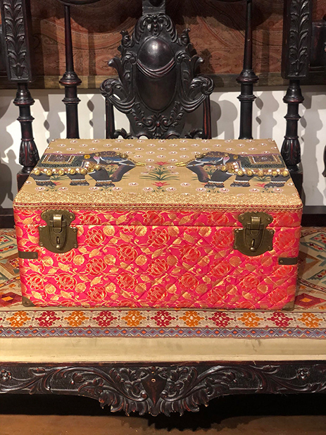 Explore handcrafted bridal and trousseau trunks by Puneet Gupta