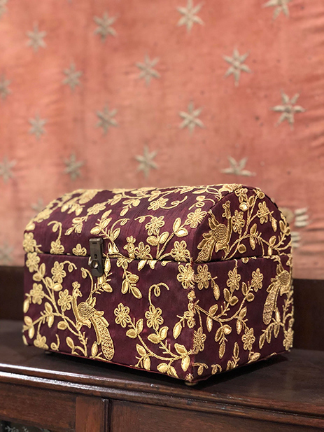 Explore handcrafted bridal and trousseau trunks by Puneet Gupta Invitations  to preserve your precious moments for eternity