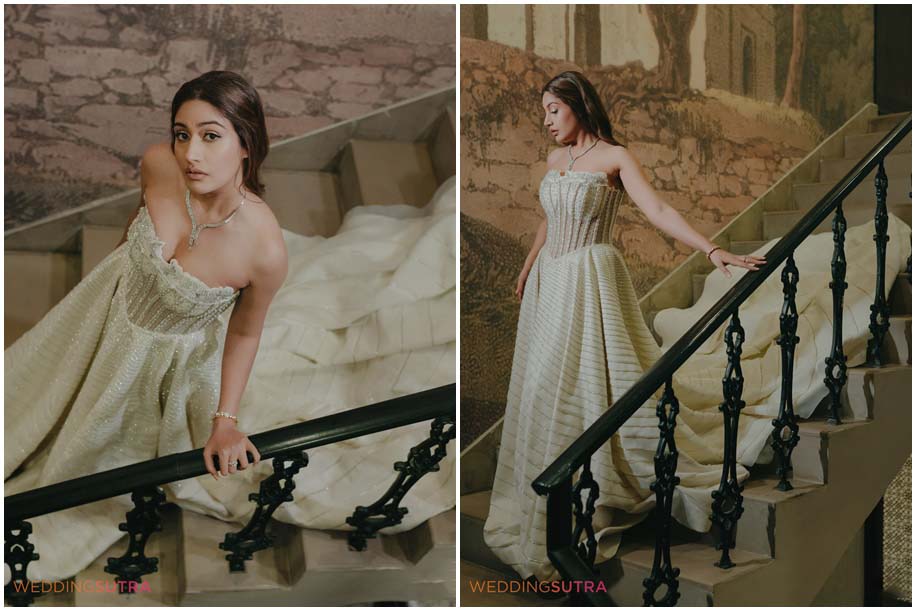 Celebrity fashion shoot