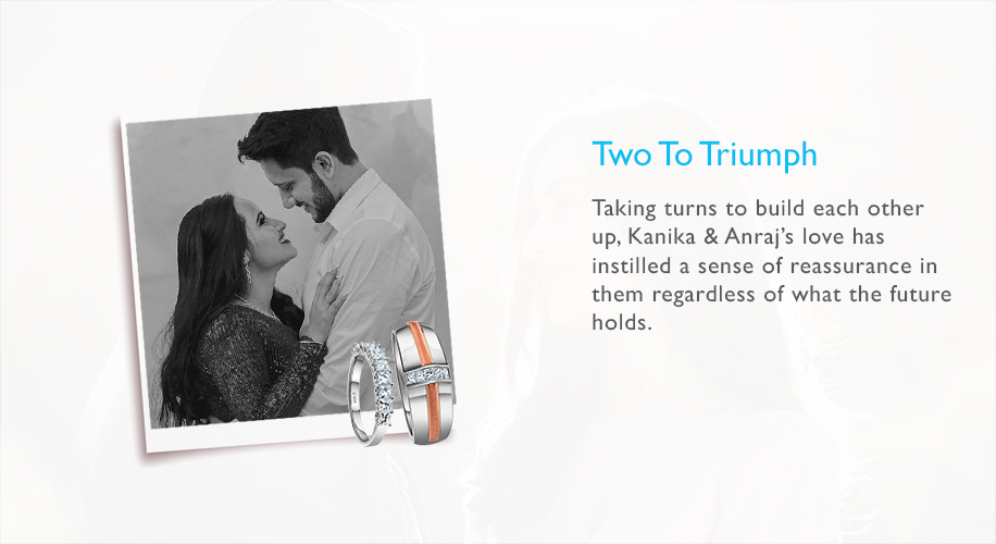 Kanika and Anraj’s Platinum Love Story