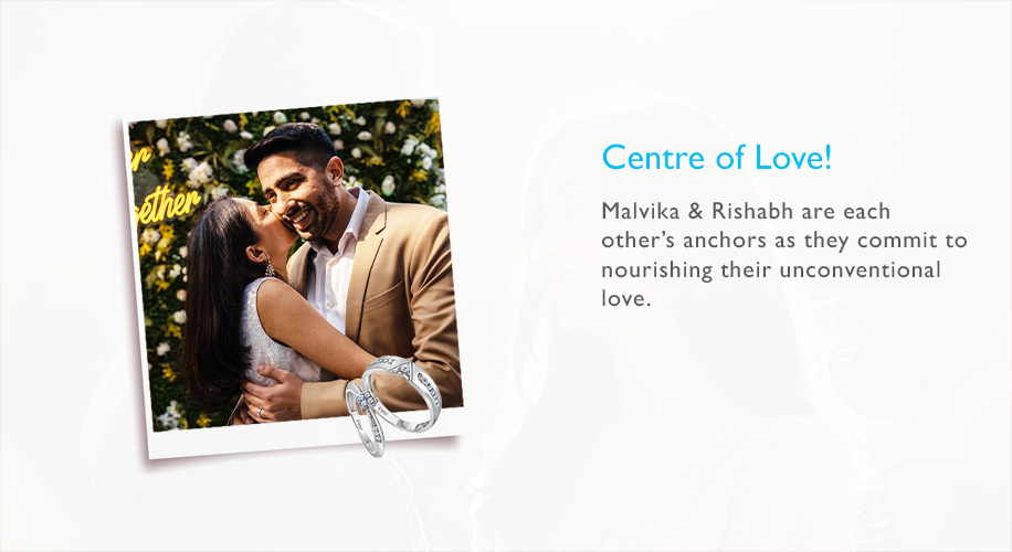 Malvika and Rishabh’s Platinum Love Story