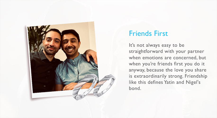 Yatin and Nigel’s Platinum Love Story