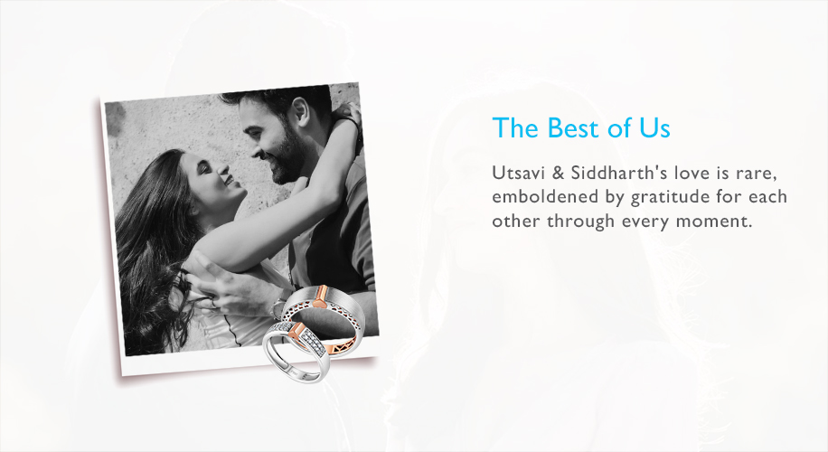 Utsavi and Siddharth’s Platinum Love Story
