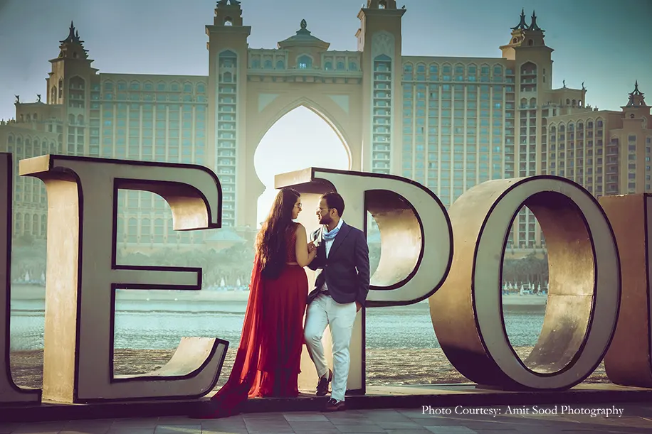 Pre-wedding photoshoot in Dubai