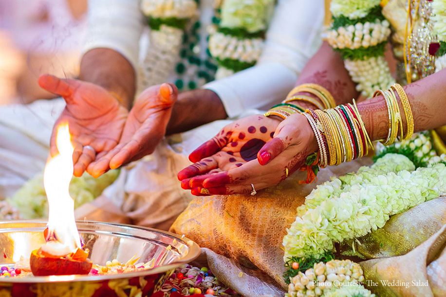 Traditional Telugu wedding ceremony