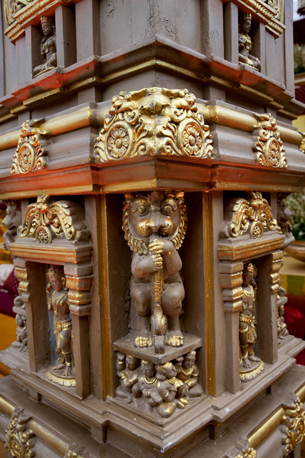 carved pillars