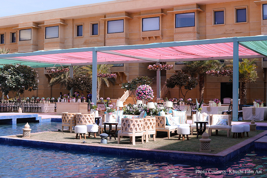 Uditi Murarka and Sarthak Goyal, Jaisalmer Marriott Resort & Spa, Jaisalmer