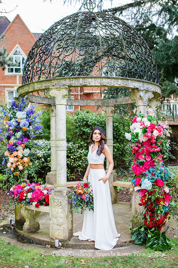 Jewel-toned blooms