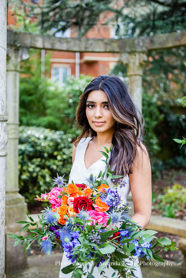 Jewel-toned blooms