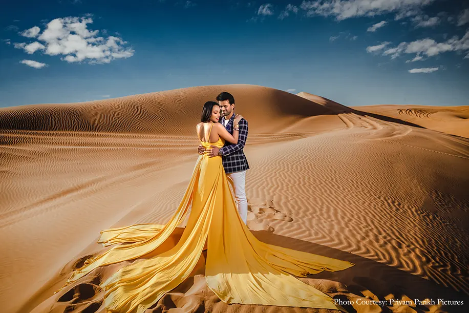 Pre-wedding shoot in Dubai