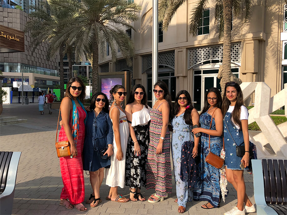 Tanya's Bachelorette in Dubai 