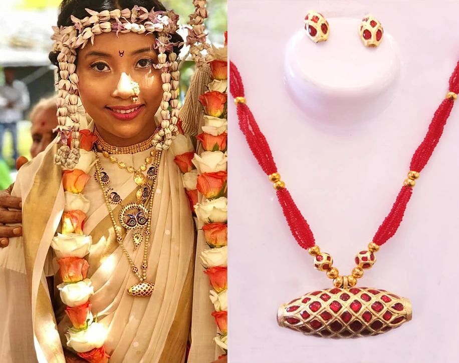 Jewellery for Assamese bride