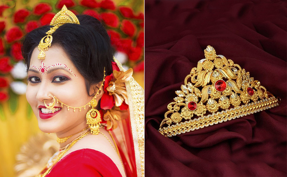 Jewellery for Bengali bride