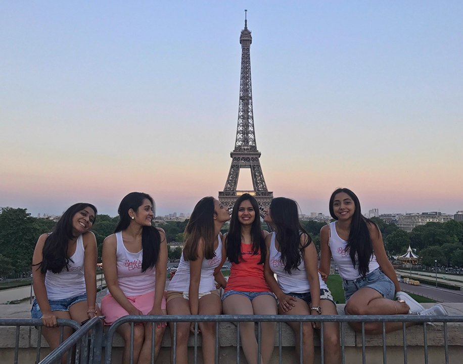 Shailey Ajmera's exciting Bachelorette Holiday in Paris, France