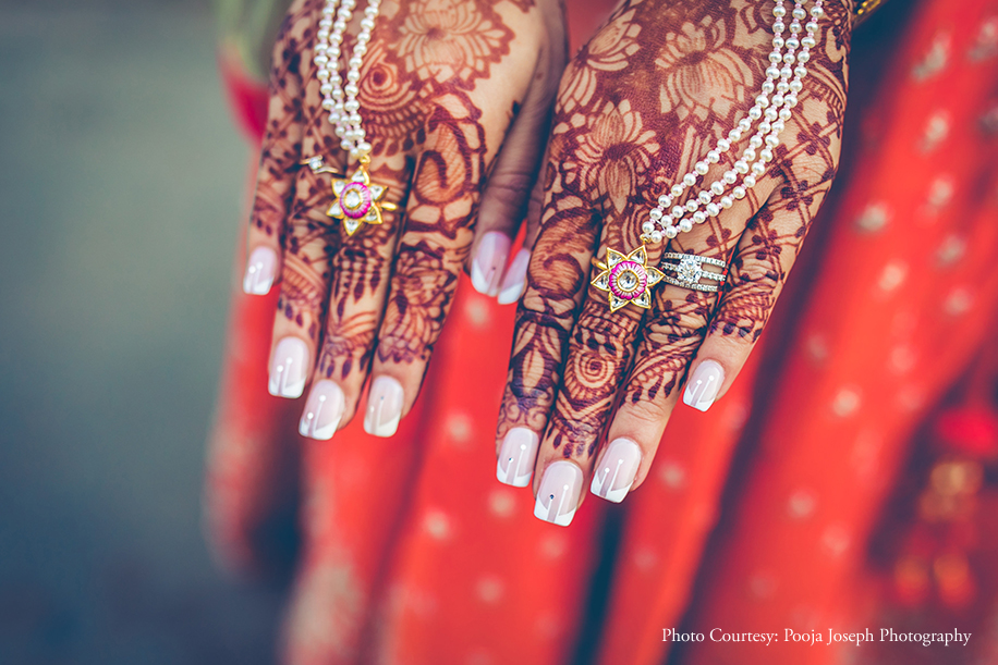 7. Pink French Tip Bridal Nails - wide 6