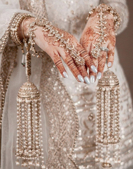 Bridal Nail Art