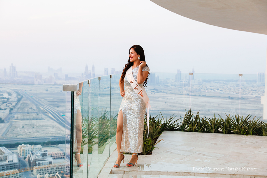 Dubai's lovely winter and city views were highlights of Sara’s bachelorette soiree