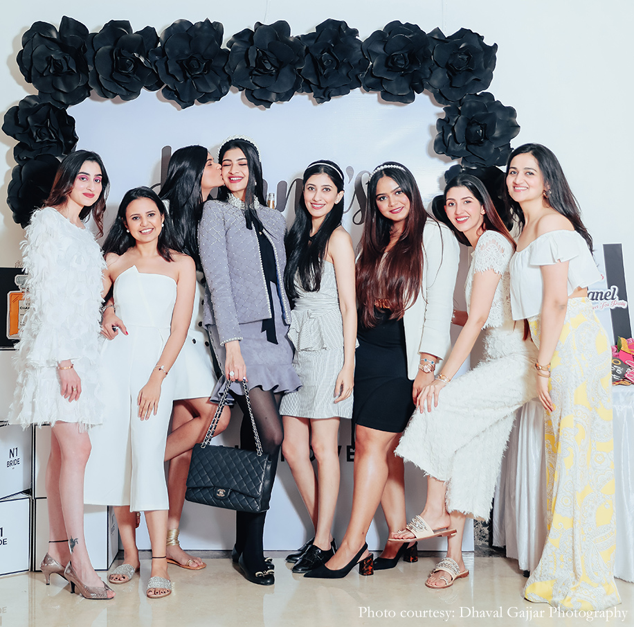 Hanna’s Chanel themed bridal shower in Mumbai
